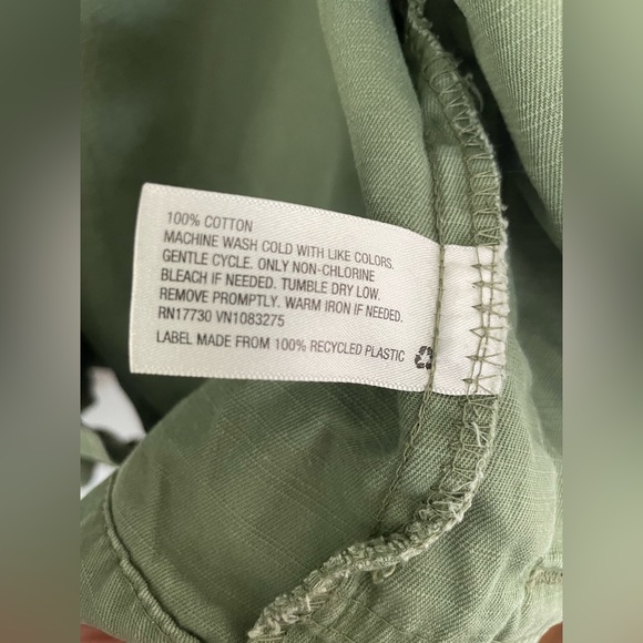 2/$20 Merona Jacket, unisex. size L. Army green. - Picture 5 of 6